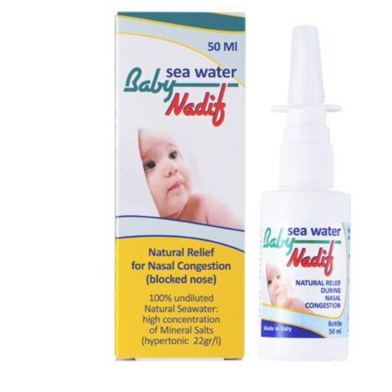 Baby Nadif Sea Water Nasal Spray 50ml - DoctorOnCall Online Pharmacy