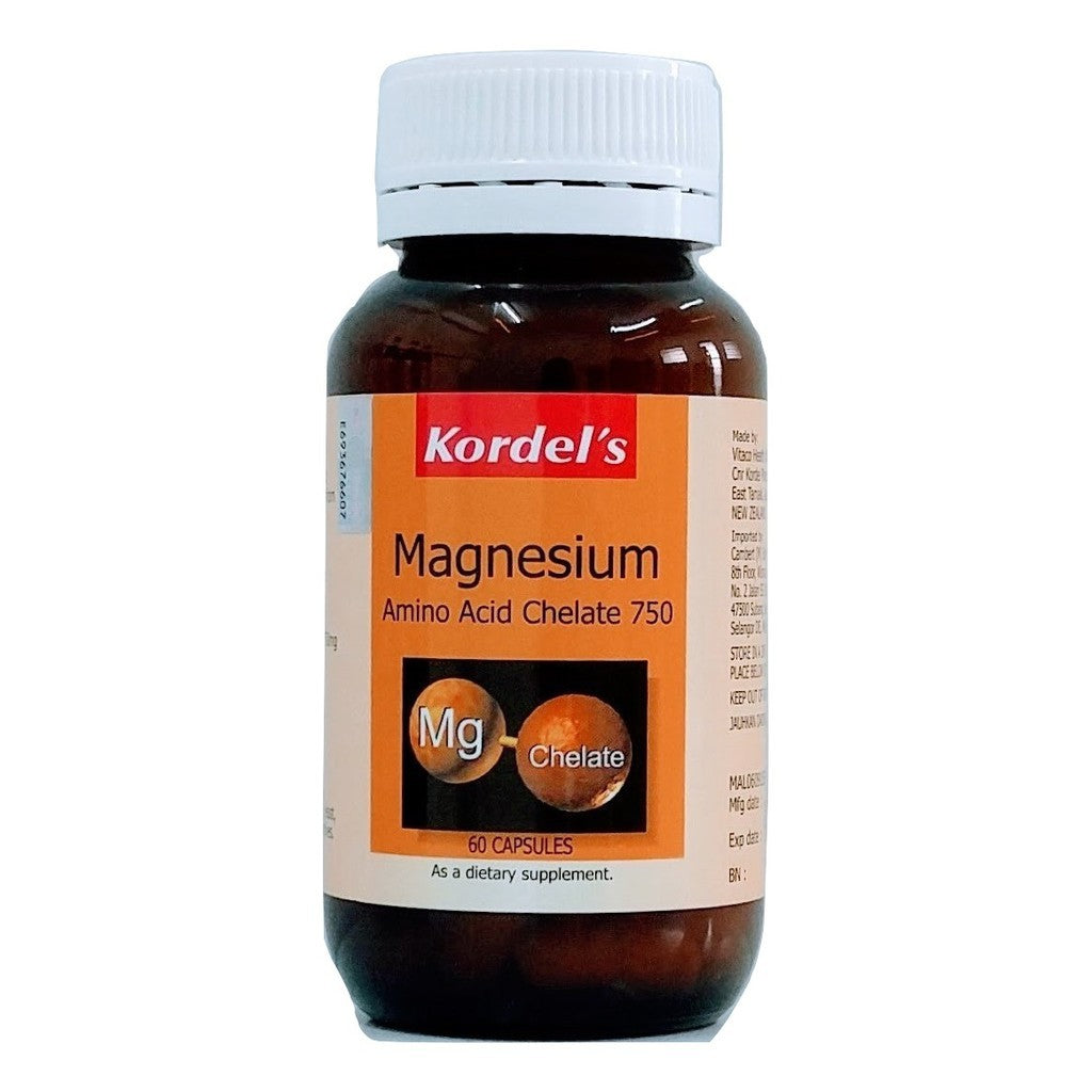 Kordel's Magnesium Amino Acid Chelate 750 Capsule 60s x2 - DoctorOnCall Farmasi Online