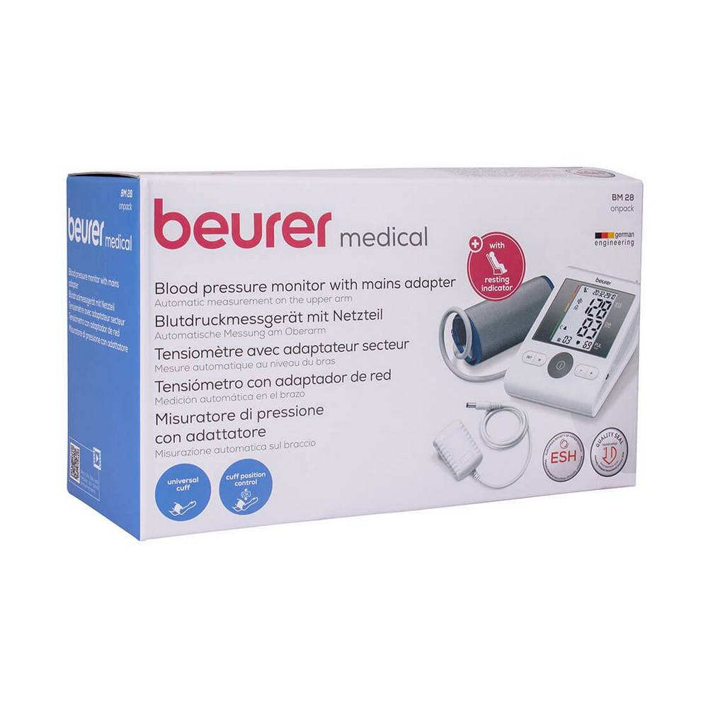 Beurer Blood Pressure Meter (BM28) 1s - DoctorOnCall Online Pharmacy