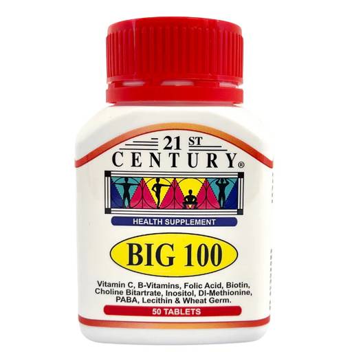 21st Century Big 100 Tablet 50s - DoctorOnCall Online Pharmacy