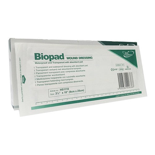 Healthstar Biopad Wound Dressing 1s 9cmx20cm - DoctorOnCall Online Pharmacy