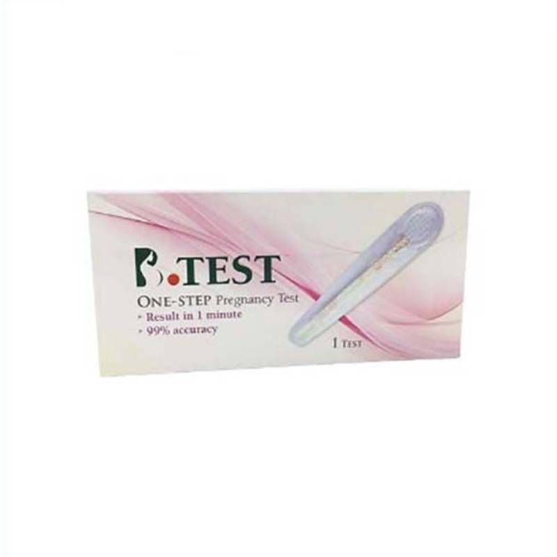 B Test One Step Pregnancy Test 1s - DoctorOnCall Online Pharmacy