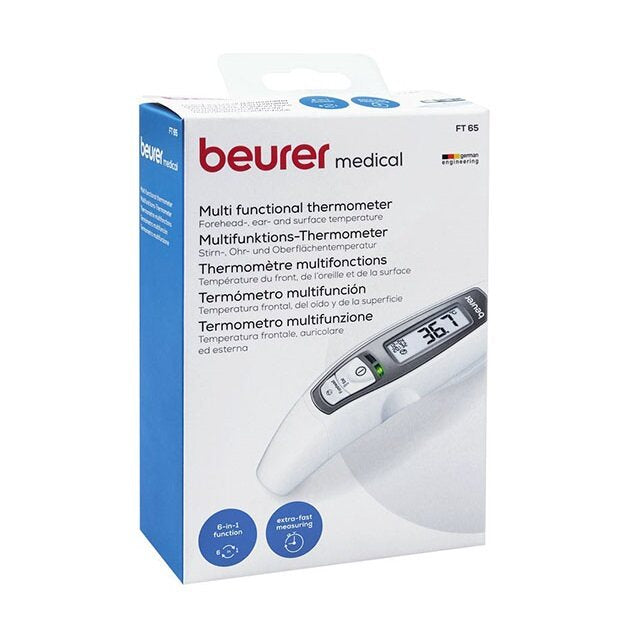 Beurer Multi-Functional Thermometer (FT65) 1s - DoctorOnCall Online Pharmacy