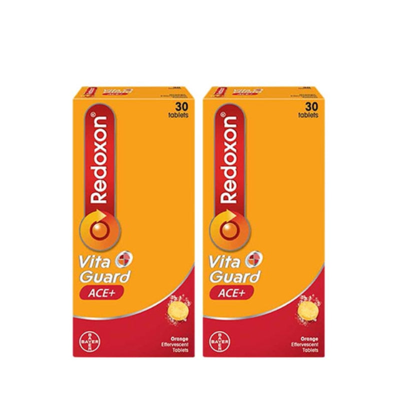 Redoxon Vita Guard Effervescent Tablet (Orange) 30s x2 - DoctorOnCall Online Pharmacy
