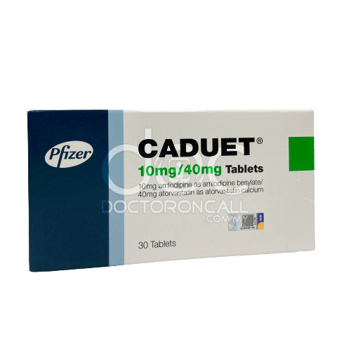 Caduet 10mg/40mg Tablet 30s - DoctorOnCall Online Pharmacy