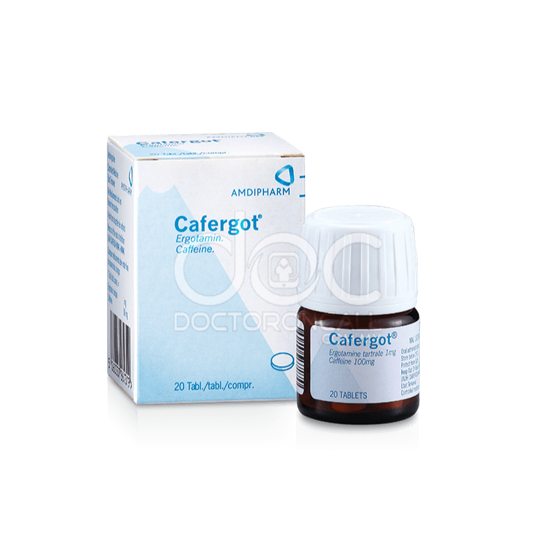 Cafergot Tablet-Dizzy,back pain,headache,anxiety all the time,cold feet recently,numbness in left arm,tingling and numbness in feet amd sleepy all the time