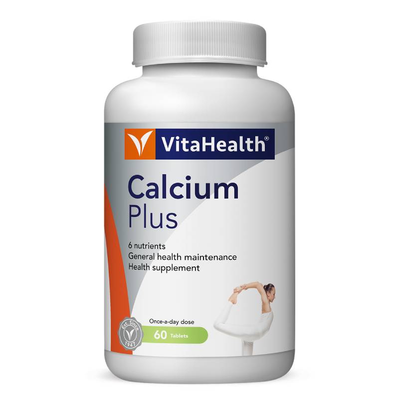 VitaHealth Calcium Plus Tablet 60s - DoctorOnCall Farmasi Online