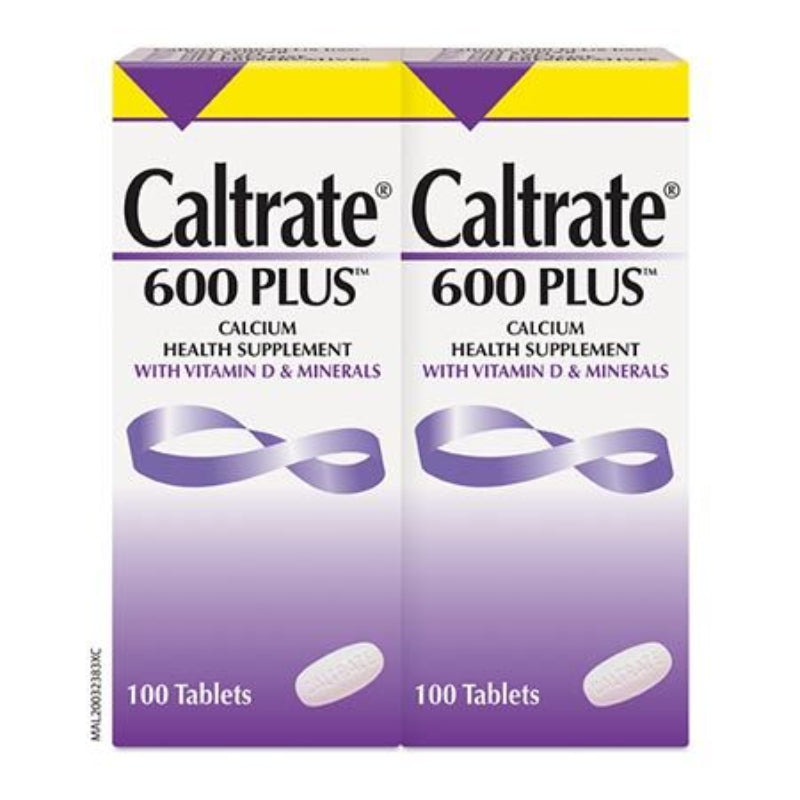 Caltrate 600 Plus Tablet 100s x2 - DoctorOnCall Farmasi Online