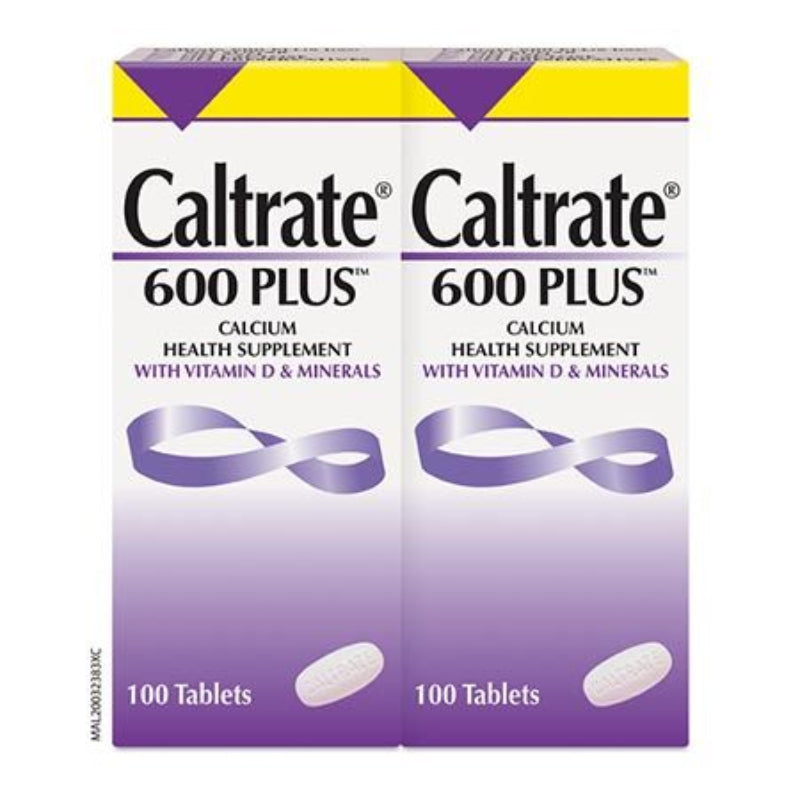 Caltrate 600 Plus Tablet 100s x2 - DoctorOnCall Online Pharmacy