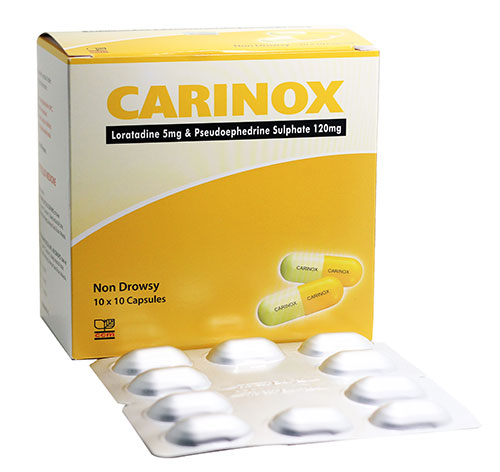 Duopharma Carinox Capsule 10s (strip) - DoctorOnCall Farmasi Online