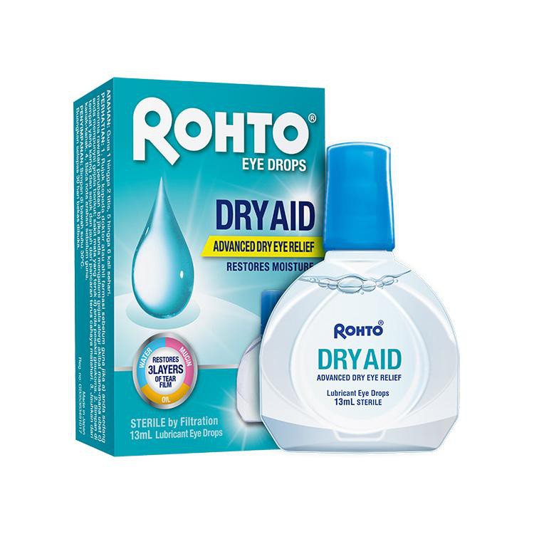 Rohto Dry Aid Eye Drop - 13ml - DoctorOnCall Online Pharmacy