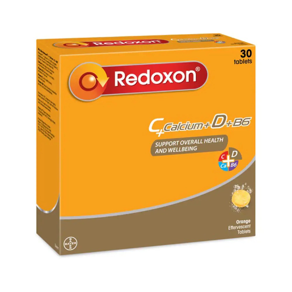 Redoxon Effervescent C+Calcium+D3+B6 Tablet 30s - DoctorOnCall Online Pharmacy