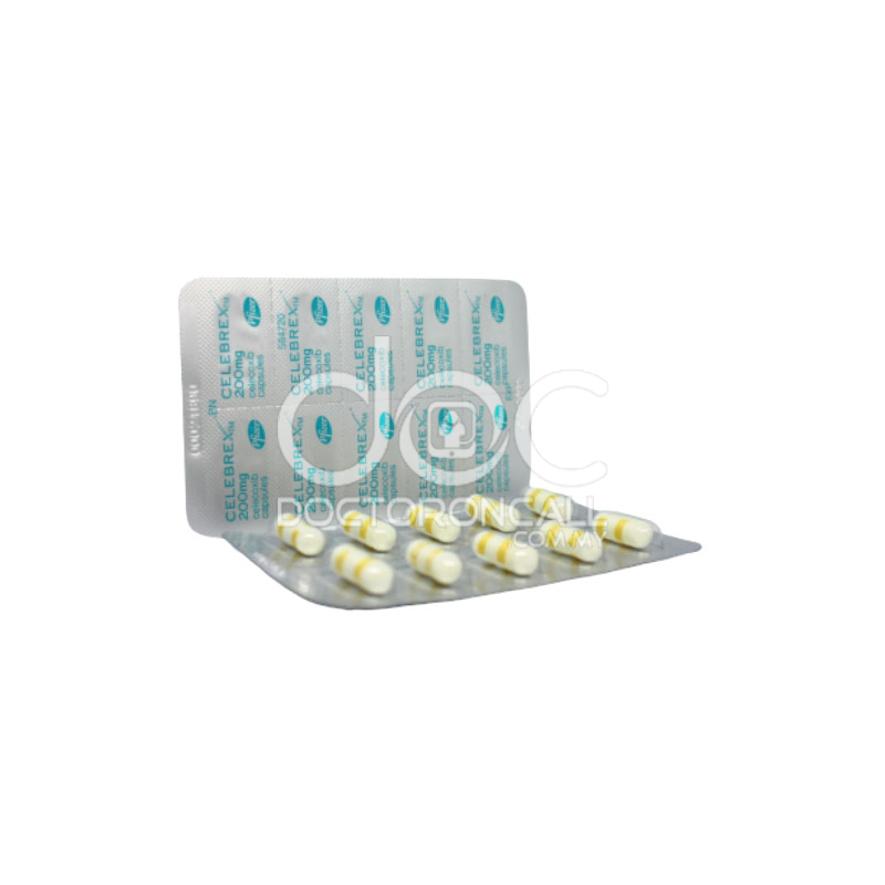 Celebrex 200mg Capsule 10s (strip) - DoctorOnCall Farmasi Online