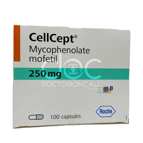 Cellcept 250mg Capsule - 100s - DoctorOnCall Online Pharmacy