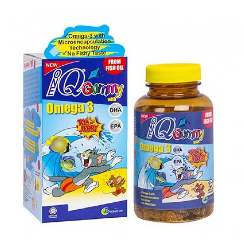 One Q Gummy with Omega 3 60s - DoctorOnCall Farmasi Online