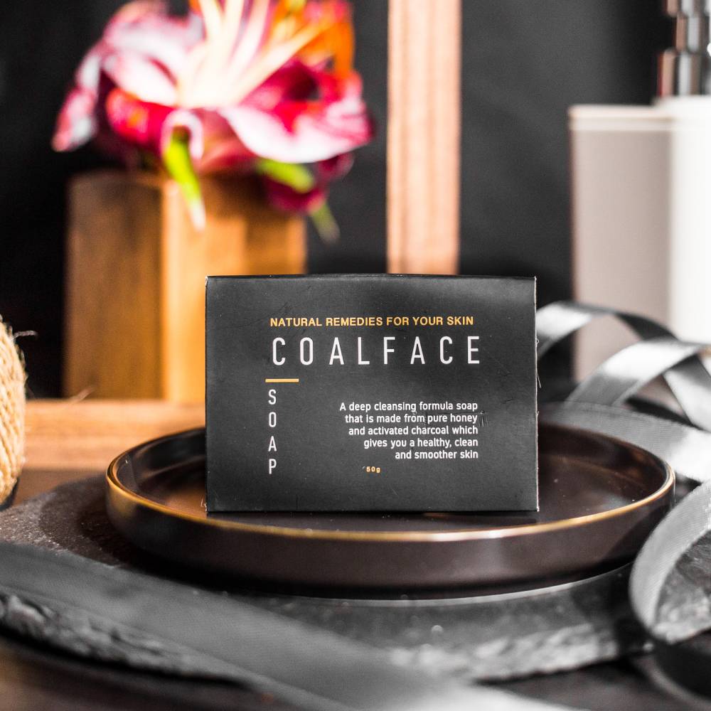 Kayman Beauty CoalFace Soap 50g - DoctorOnCall Farmasi Online