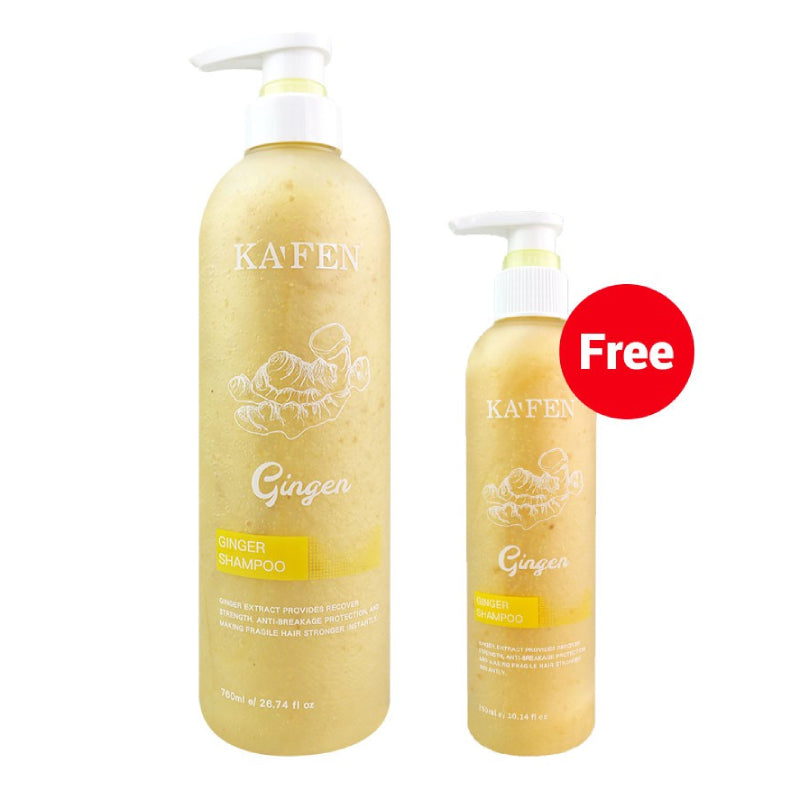 Kafen Ginger Shampoo 250ml - DoctorOnCall Farmasi Online