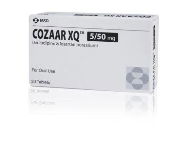 Cozaar XQ 5/50mg Tablet 10s (strip) - DoctorOnCall Farmasi Online