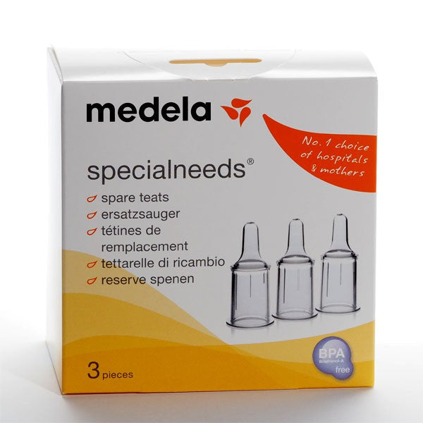 Medela Spare Teats for Special Needs Feeder 3s - DoctorOnCall Farmasi Online