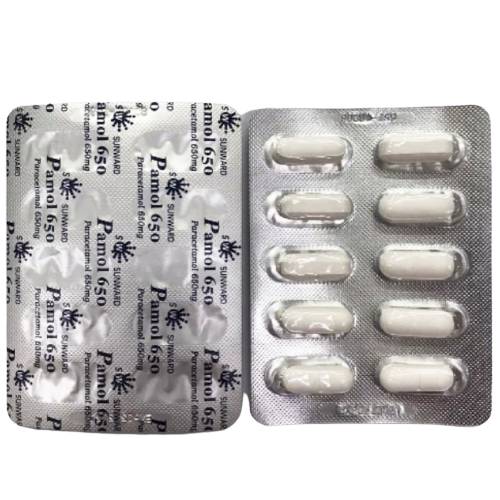 Sunward Pamol 650mg Tablet 10s (strip) - DoctorOnCall Online Pharmacy