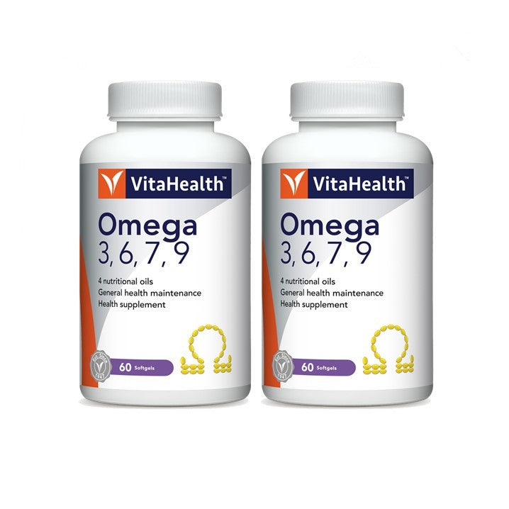 VitaHealth Omega Capsule 60s x2 - DoctorOnCall Farmasi Online