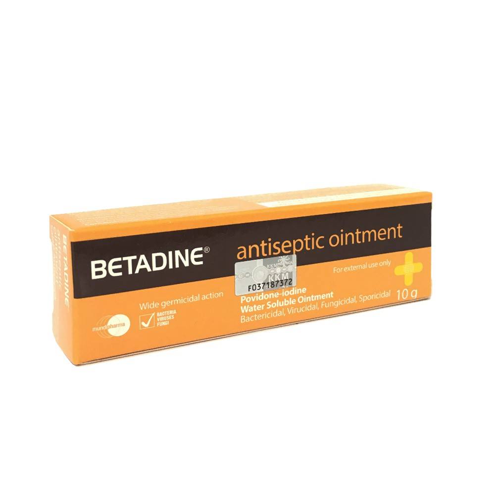 Betadine Antiseptic Cream 15g - DoctorOnCall Farmasi Online