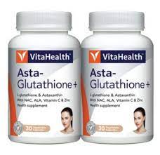 VitaHealth Asta Glutathione Plus 30s - DoctorOnCall Farmasi Online