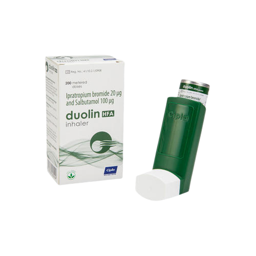 Duolin 100mcg Inhaler 200 doses - DoctorOnCall Farmasi Online