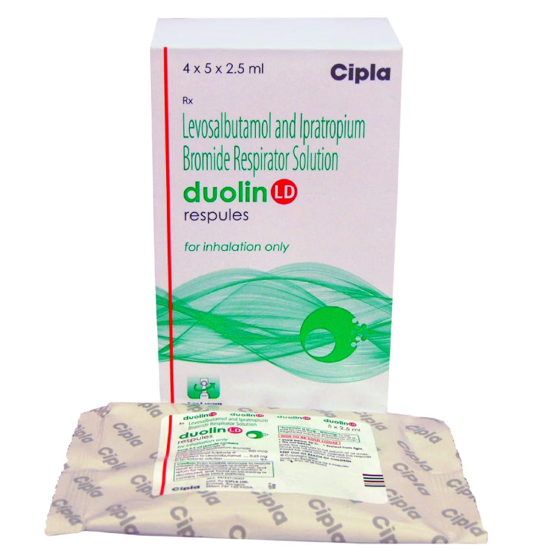 Duolin Respules 2.5ml x5 - DoctorOnCall Farmasi Online