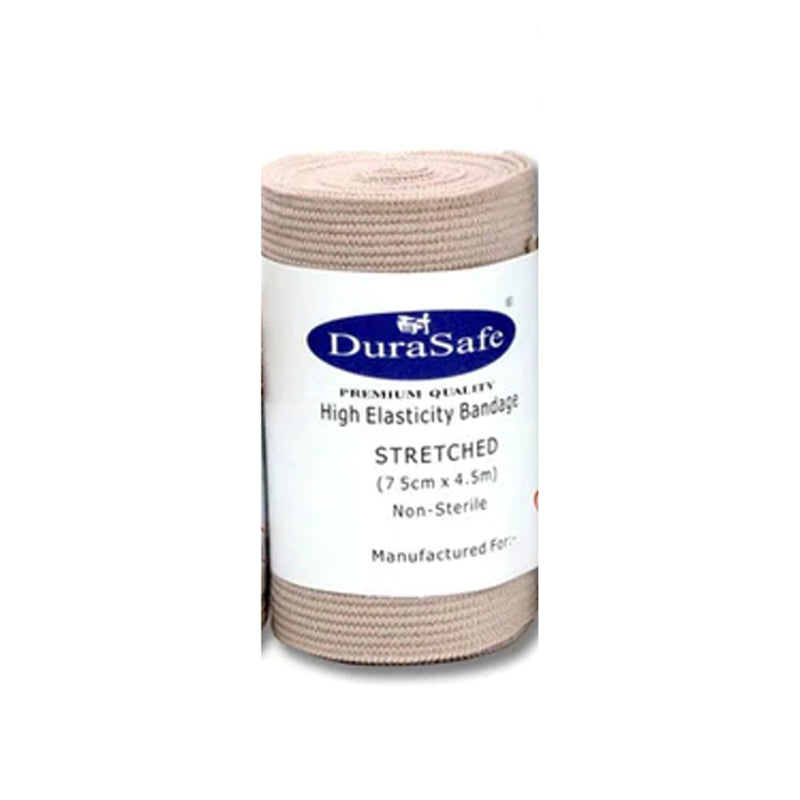 Durasafe High Elasticity Stretched Bandage 7.5cmx4.5m - DoctorOnCall Online Pharmacy
