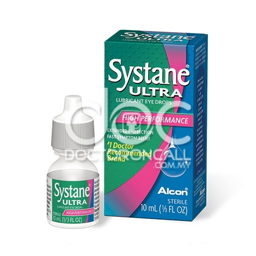 Alcon Systane Ultra Eye Drops 10ml - DoctorOnCall Farmasi Online
