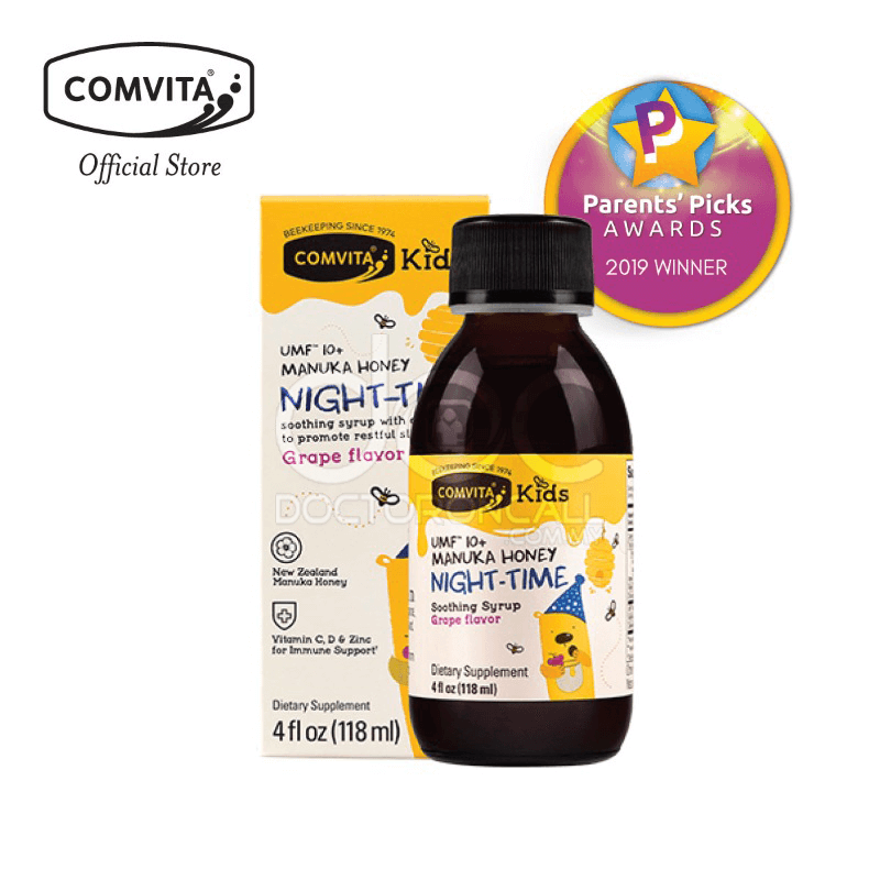 Comvita Kids Night Time Soothing Syrup 118ml - DoctorOnCall Farmasi Online