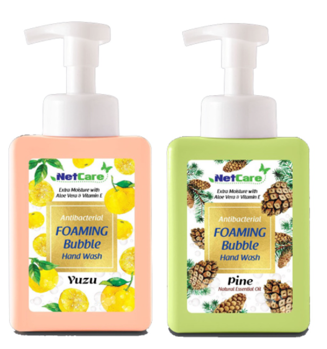 Netcare Foaming Bubble Hand Wash 500ml Pine - DoctorOnCall Farmasi Online