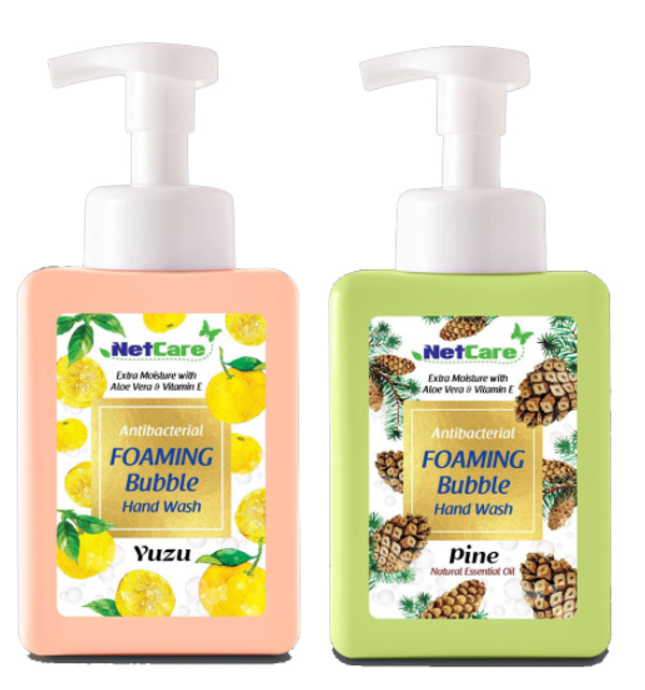 Netcare Foaming Bubble Hand Wash 500ml Yuzu - DoctorOnCall Farmasi Online