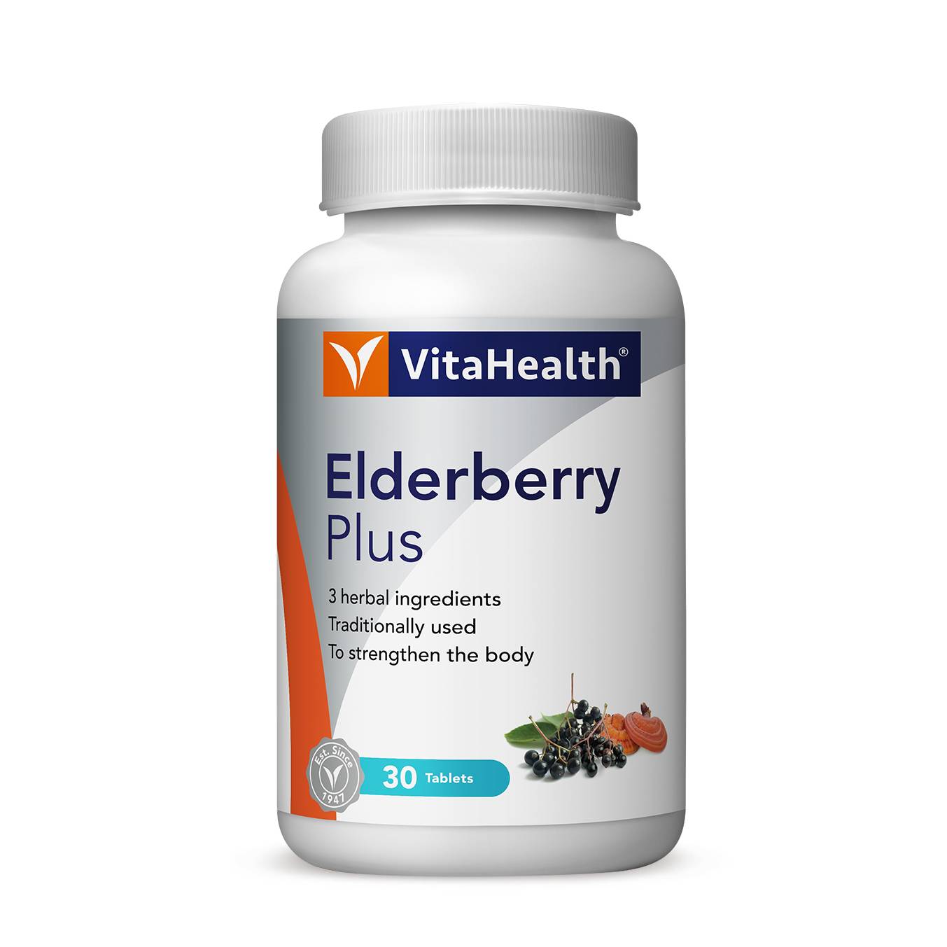 VitaHealth Elderberry Plus Tablet 90s x2 - DoctorOnCall Farmasi Online