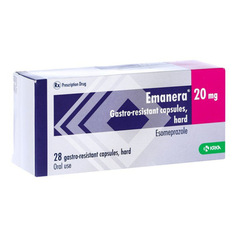 Emanera Gastro-Resistant 20mg Capsule 28s - DoctorOnCall Online Pharmacy