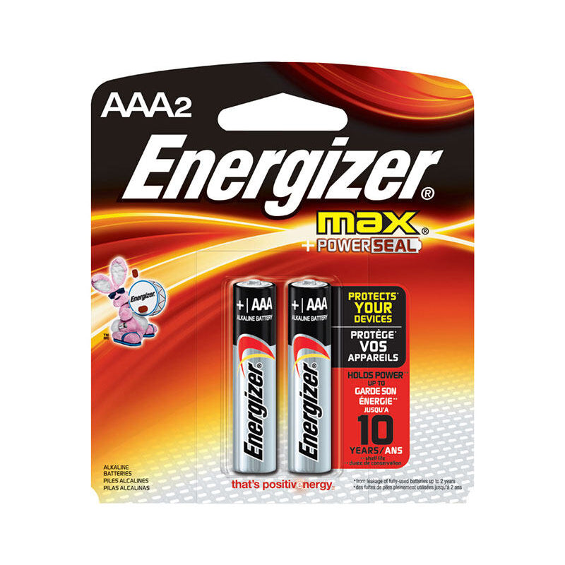 Energizer AAA Max + Power Seal Alkaline Battery - 2s - DoctorOnCall Online Pharmacy
