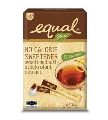 Equal Stevia Sweetener Sticks - 100s - DoctorOnCall Online Pharmacy