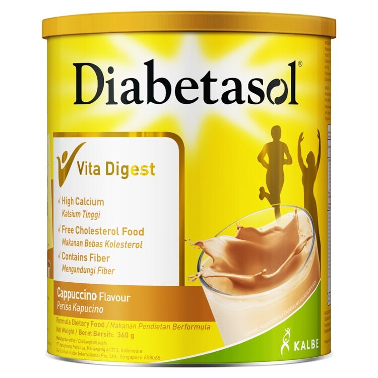 Diabetasol Milk Powder 360g Chocolate - DoctorOnCall Online Pharmacy