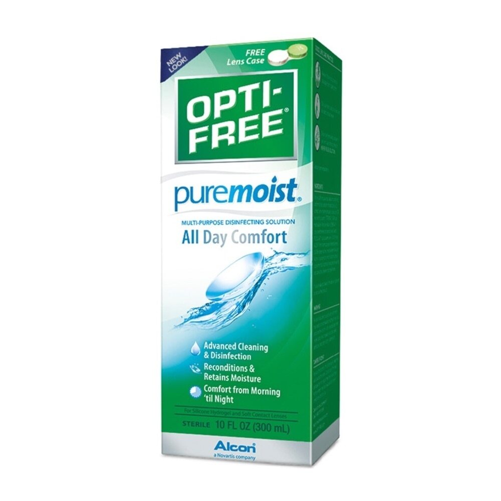 Opti-free Puremoist Multi-Purpose Disinfecting Solution 300ml - DoctorOnCall Farmasi Online