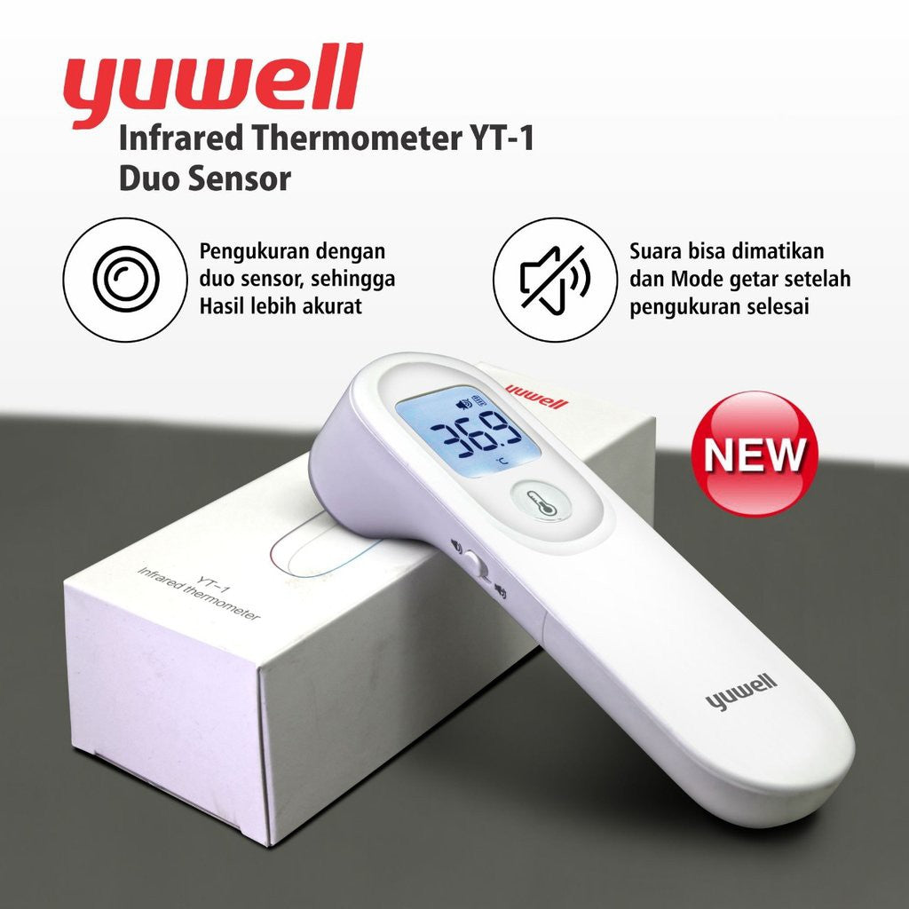 Yuwell Infrared Thermometer (YT1) 1s - DoctorOnCall Online Pharmacy