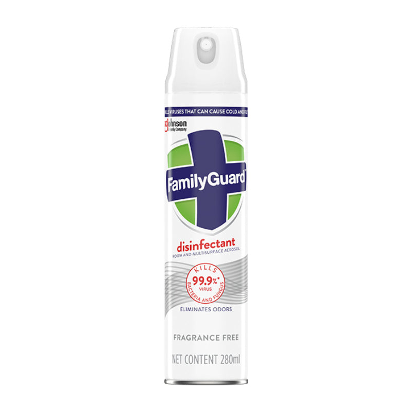 Family Guard Fragrance Free Disinfectant Spray 280ml - DoctorOnCall Online Pharmacy