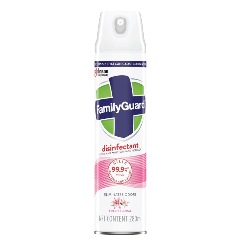 Family Guard Fresh Floral Disinfectant Spray 280ml - DoctorOnCall Farmasi Online