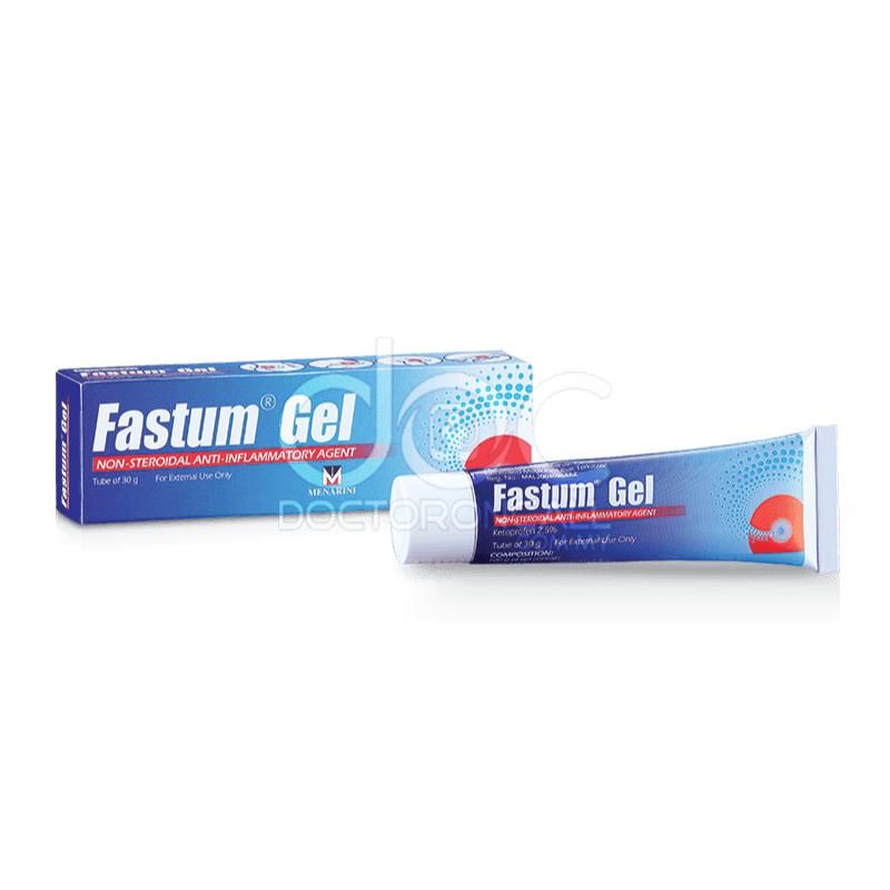 Fastum 2.5% Gel 30g - DoctorOnCall Farmasi Online