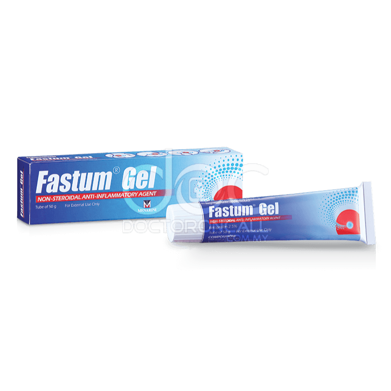 Fastum 2.5% Gel 30g - DoctorOnCall Farmasi Online