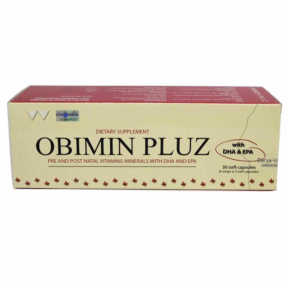 Obimin Pluz Capsule 30s - DoctorOnCall Farmasi Online