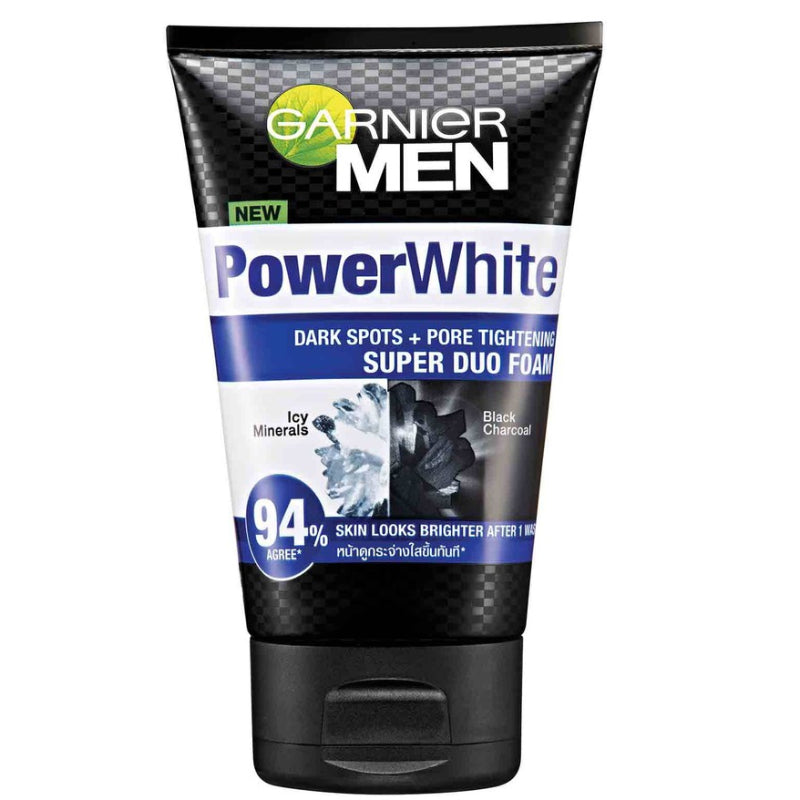 Garnier Men Power White Dark Spots+Pore Tightening Super Duo Foam 50ml - DoctorOnCall Online Pharmacy