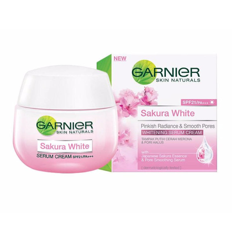 Garnier Sakura White Serum Cream SPF21 - 50ml - DoctorOnCall Online Pharmacy