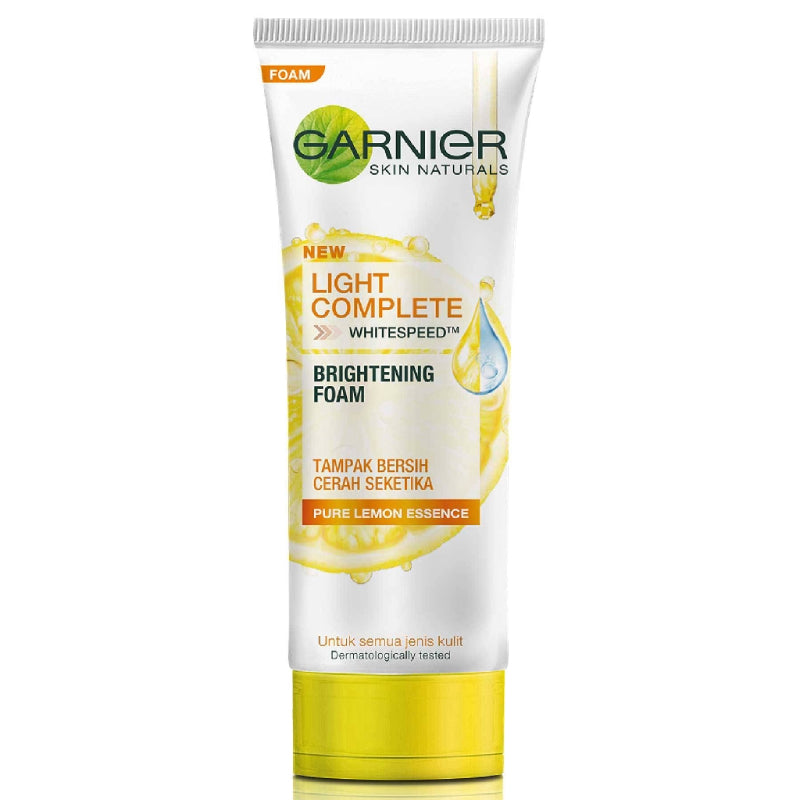 Garnier Light Complete Whitespeed Brightening Foam 50ml - DoctorOnCall Farmasi Online