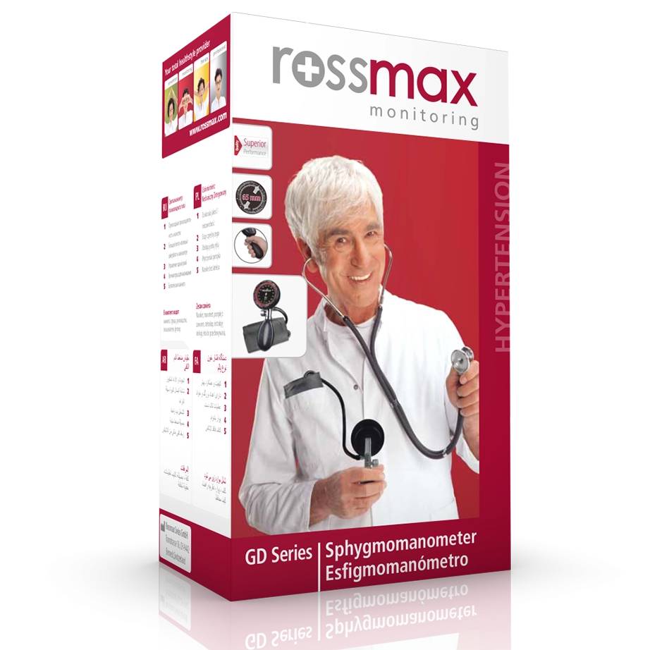 Rossmax Palm Type Sphygmomanometer (GD101) 1s - DoctorOnCall Online Pharmacy